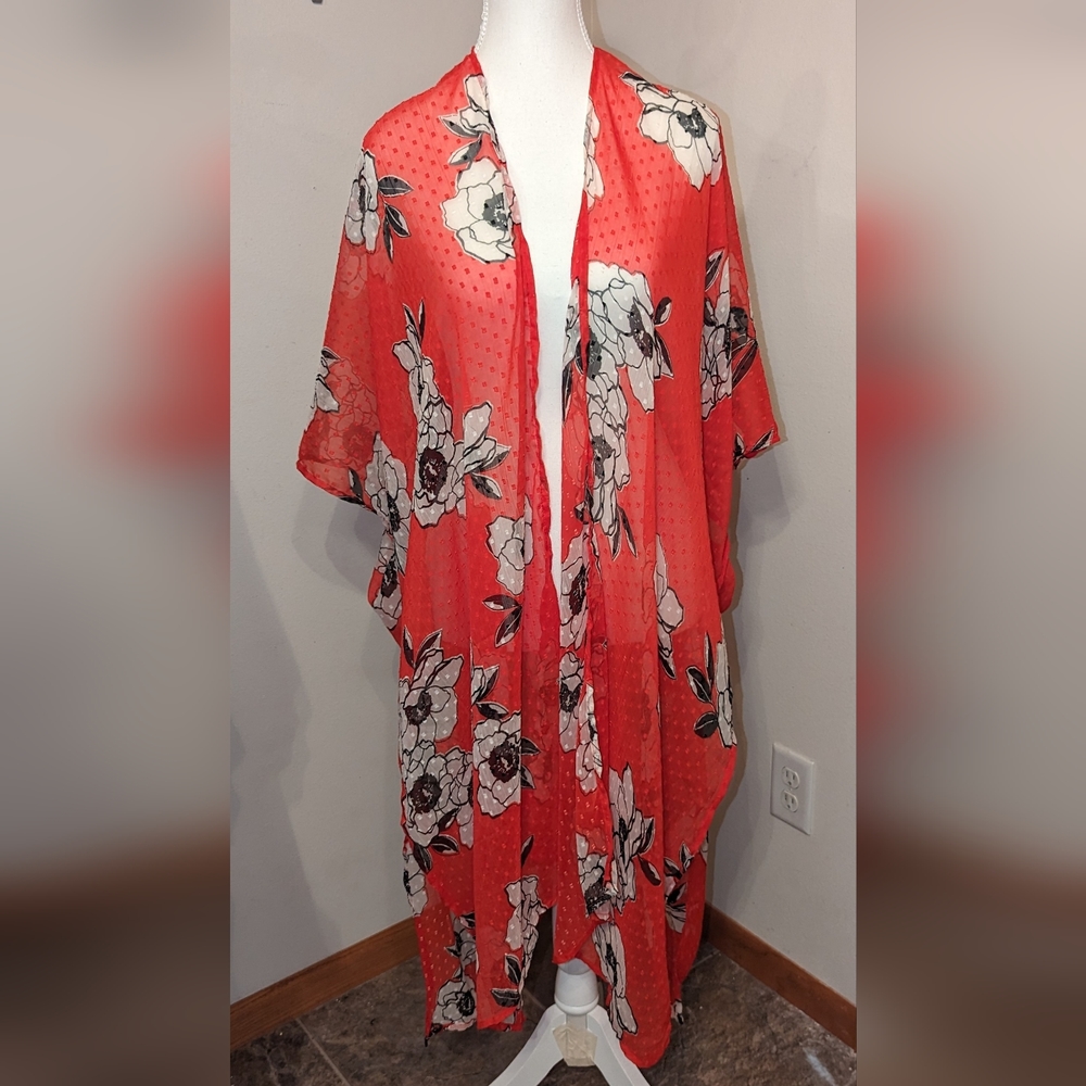 Lane Bryant Open Front Kimono